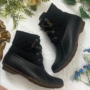 Sperry Black Boots